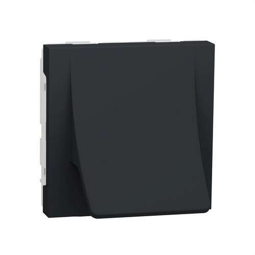 2-module kabeluitgang antraciet New Unica met referentie NU386254 van het merk SCHNEIDER ELECTRIC