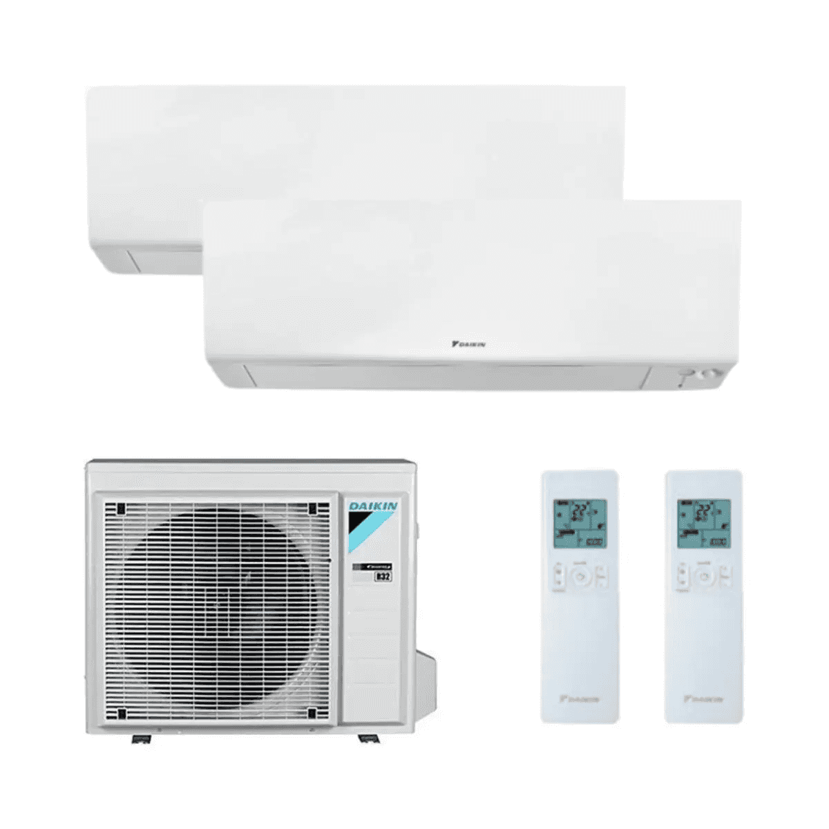 Airconditioner 2x1 met wifi Daikin Perfera 2MXM50A 2,5 kW + 3,5 kW met referentie KITDAIPER2MXM50A2535 van het merk DAIKIN