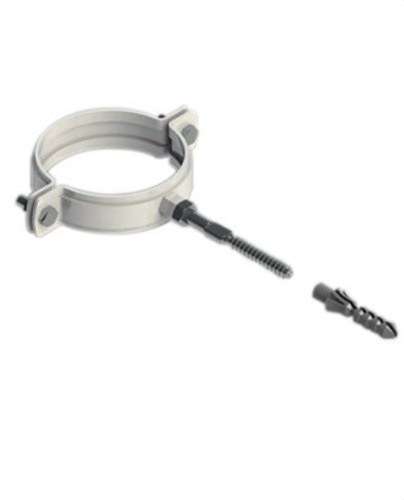 Wandklem diameter 100mm wit staal met referentie 10ABPRP3 van het merk FIG
