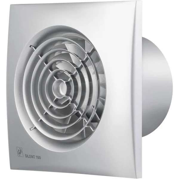 Badkamerafzuiger SILENT-100 CZ Zilver met referentie 5210415500 van het merk SOLER & PALAU