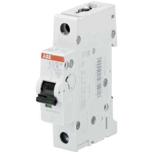 Magnetothermisch S201M-C0,5 1P 0,5A Curve C 15kA met referentie 2CDS271001R0984 van het merk ABB