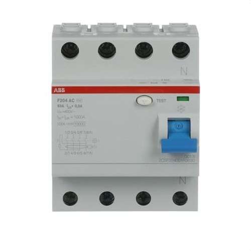 Differentieel 4P 63A Klasse AC 300mA met referentie 2CSF204001R3630 van het merk ABB