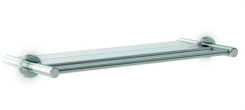 Dubbele handdoekhouder messing "Itálica Series" met referentie GW05 09 06 02 van het merk GENWEC