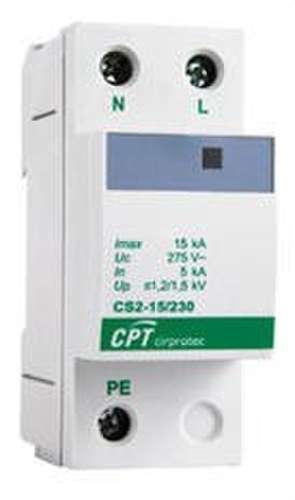 Overspanningsbeveiliging Cirprotec CS2-40/230 met referentie 77705241 van het merk CIRPROTEC