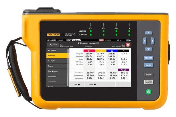 Fluke 1775 elektrische kwaliteitsanalysator met referentie 5117278 van het merk FLUKE