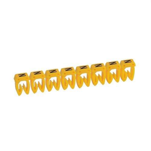 Etiket voor bekabeling CAB 3 - Letter N tot 1,5mm2 met referentie 038313 van het merk LEGRAND