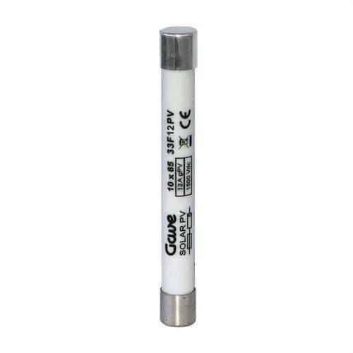 Cilindrische zekering 10X85 1500V PV 12A met referentie 33F12PV van het merk GAVE