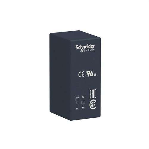 Plug-in relais 1 NO/NC 12A 230V AC met referentie RSB1A120P7 van het merk SCHNEIDER ELECTRIC