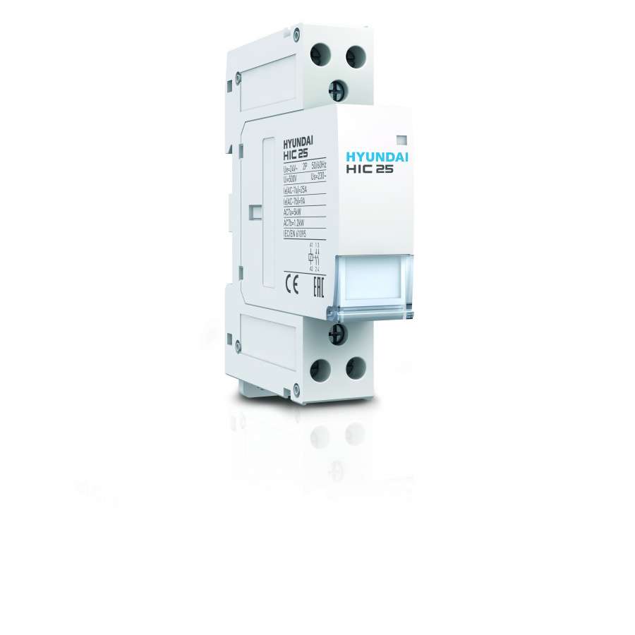 Modulaire contactor 25A 2NO AC 50HZ 230V AC met referentie HYC25-20NS230 van het merk PROCOEL