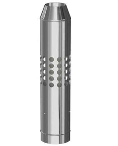 Coaxiale dakuitlaat diameter 125/200mm PP/Inox met referentie 125200COAXCONO45 van het merk FIG