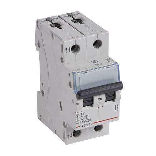 Magnetothermisch TX3 P+N 40A C-Kromme C-Kromme 6kA met referentie 403590 van het merk LEGRAND