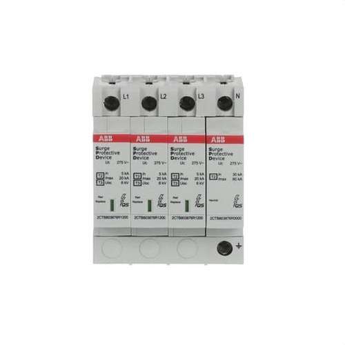 Overspanningsbeveiliging OVR T2-T3 3N 20-275 P QS met referentie 2CTB803973R1200 van het merk ABB