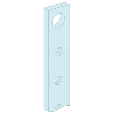 Linergy BS verzamelrail 4 staven CU 630 A 1400 mm met referentie LVS04174 van het merk SCHNEIDER ELECTRIC