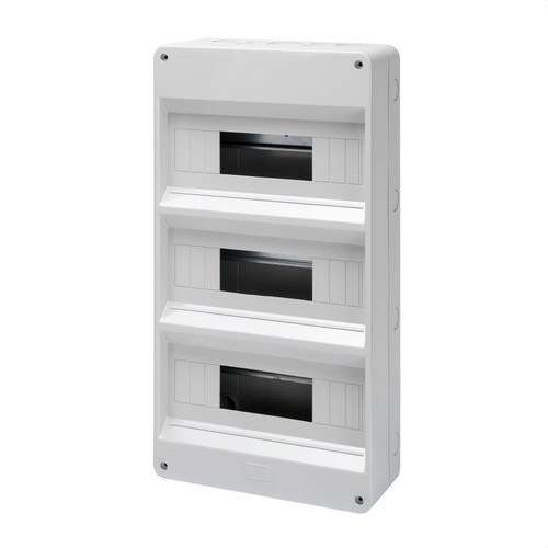 Opbouw verdeelkast zonder deur 36 modules (12x3) met referentie GW40032 van het merk GEWISS