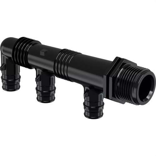 Uponor Q&E verdeler mannelijk PPSU G3/4"MT 4x16 C/C45+2x35mm met referentie 1008715 van het merk UPONOR