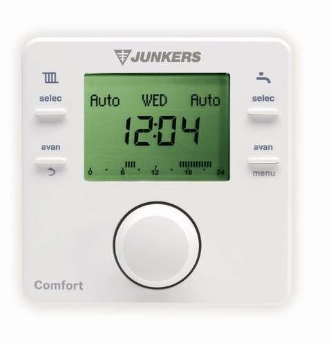 Draadloze slimme thermostaat Bosch CR80 RF met referentie 7738112287 van het merk JUNKERS