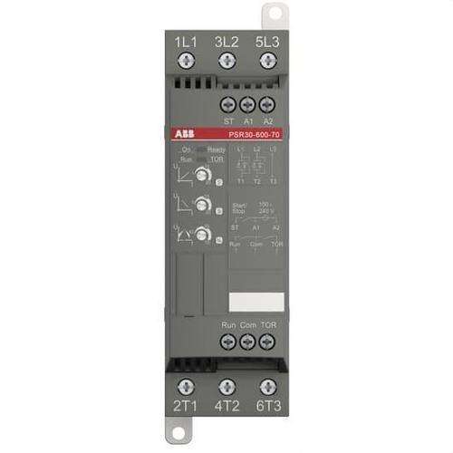 ABB Softstarter PSR 30 A 600 V ac 15 kW met referentie 1SFA896109R7000 van het merk ABB