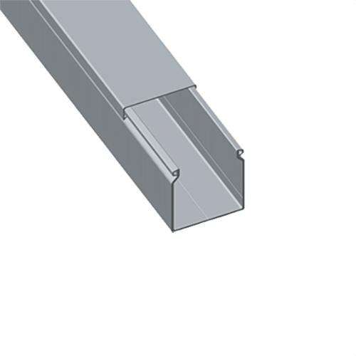 Grijze kabelgoot U23X 42x43mm met referentie 40.40.07 van het merk UNEX