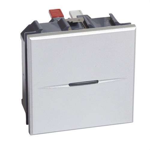 Verlichte axiale drukknop 2 modules Tech Axolute met referentie HC4005M2AN van het merk BTICINO