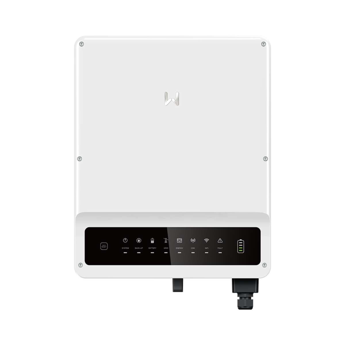 Hybride driefasige zonne-omvormer van 6,5 kW GoodWe ET PLUS+ GW6.5K-ET met referentie GW6.5K-ET van het merk GOODWE