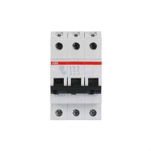 Magnetothermisch S203-C63 3P 63A Curve C 10kA met referentie 2CDS253001R0634 van het merk ABB