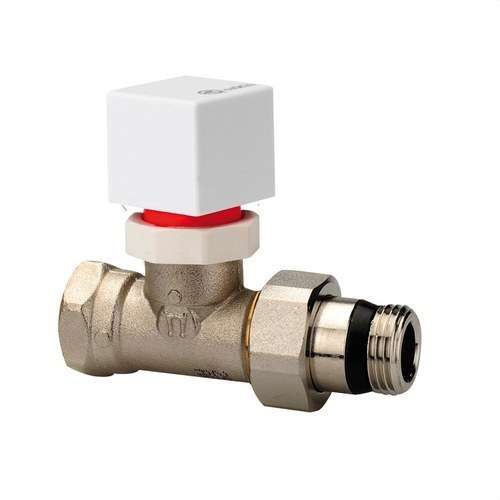 Rechte thermostatische dubbele buis vrouwelijke klep 1/2" met referentie 67550 van het merk ORKLI