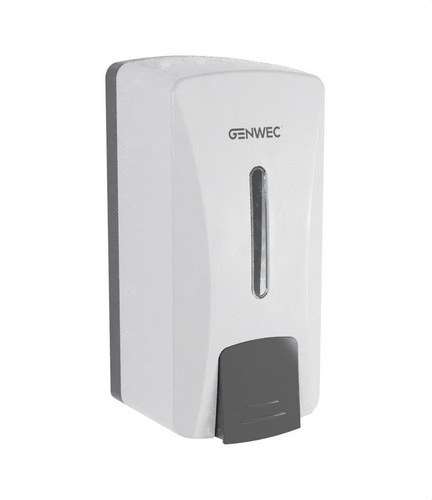 Handmatige zeepdispenser 1000ml ABS wit met referentie GW04 17 01 00 van het merk GENWEC