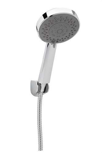 Douche set met houder, slang en douchekop TAU chroom met referentie 100699 45 van het merk GENEBRE