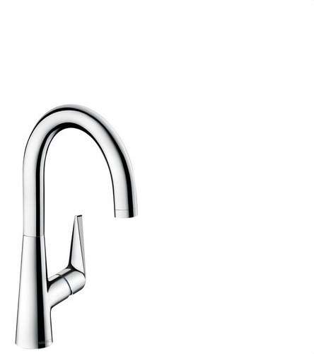 Hansgrohe Talis M51 1Jet keukenkraan ééngreeps chroom met referentie 72814000 van het merk HANSGROHE