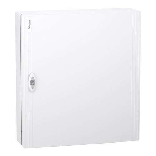 Modulaire oppervlaktebehuizing met witte deur 3 rijen 24 modules PrismaSeT XS met referentie LVSXL324 van het merk SCHNEIDER ELECTRIC