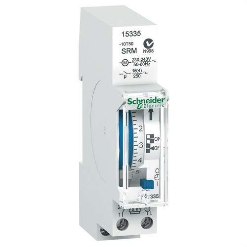 Analoge tijdschakelaar IH 24H met 1 module SRM 1C-16A met referentie 15335 van het merk SCHNEIDER ELECTRIC