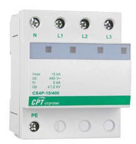 Overspanningsbeveiliging Type 2 4P 15kA met referentie 77705428 van het merk CIRPROTEC
