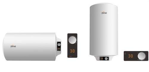 Verticale elektrische boiler TIBER C 30 liter met referentie GRKD24KA van het merk FERROLI