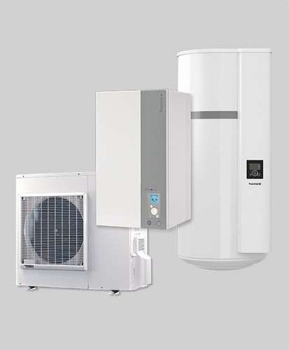 Thermor Alféa Extensa Duo Ai 10 Aerothermisch Systeem Set met referentie 601693 van het merk THERMOR