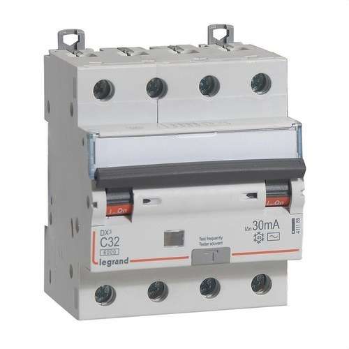 Differentiële automaat DX3 4P 30mA C32 met referentie 411189 van het merk LEGRAND