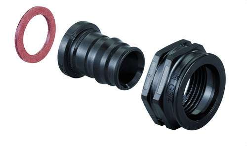 Uponor Q&E koppeling wartelmoer PPSU 25-G1"SN met referentie 1038025 van het merk UPONOR