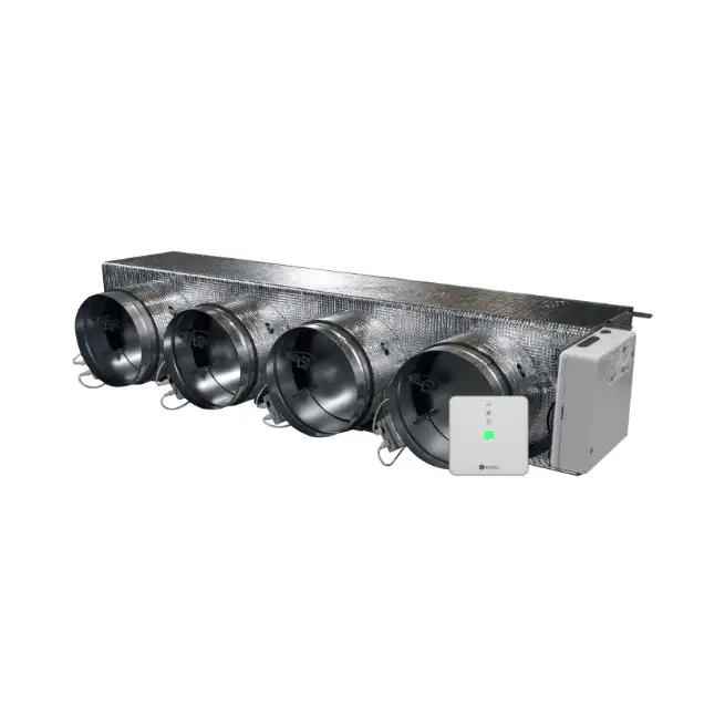 Gemotoriseerde plenum Airzone Easyzone 25 Wi-Fi Medium AZC25DAIBS07M4 voor Daikin – 4 uitgangen Ø200 mm (gemiddelde capaciteit) met referentie AZC25DAIBS07M4 van het merk AIRZONE