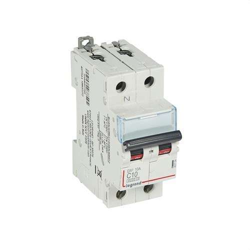 Magnetothermisch DX3 1P+N 10A Curve C 6/10kA met referentie 407754 van het merk LEGRAND