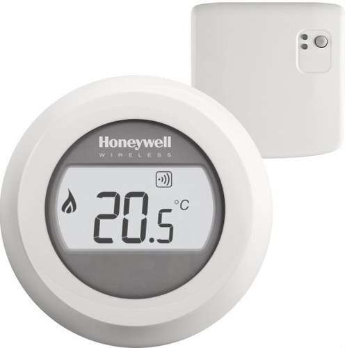 Kit bestaande uit digitale thermostaat Honeywell T87 + ontvanger BDR91 met referentie Y87RF2058 van het merk RESIDEO