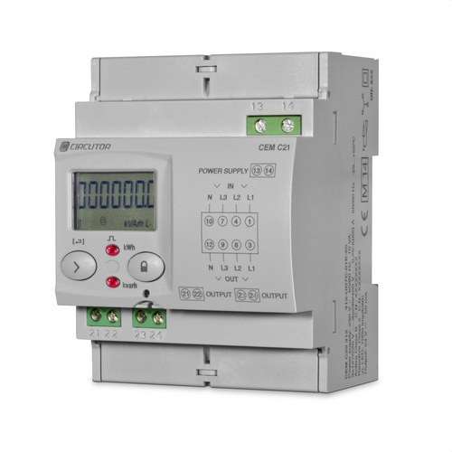 Directe driefasige energiemeter met communicatie CEM-C21-485-T1 met referentie Q22421. van het merk CIRCUTOR