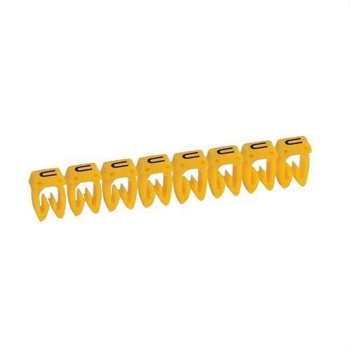 Etiket voor bekabeling CAB 3 - Letter U tot 6mm2 met referentie 038380 van het merk LEGRAND