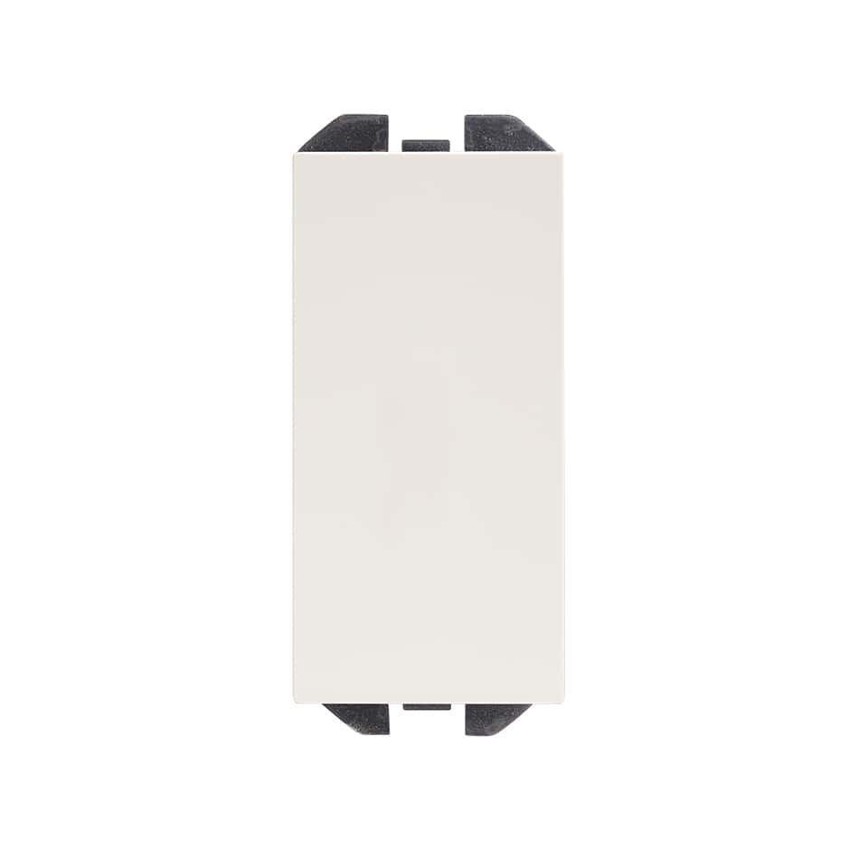 Minimal aesthetic blank cover matte white Simon 270 with reference 20001800-190 from the brand SIMON