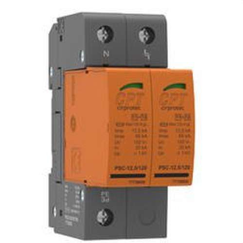 Overspanningsbeveiliging PSC2-230 TNS 2P 12,5kA 2 modules afneembaar met referentie 77738255 van het merk CIRPROTEC