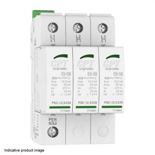 Overspanningsbeveiliging PSC3-12,5/400 met referentie 77738326 van het merk CIRPROTEC
