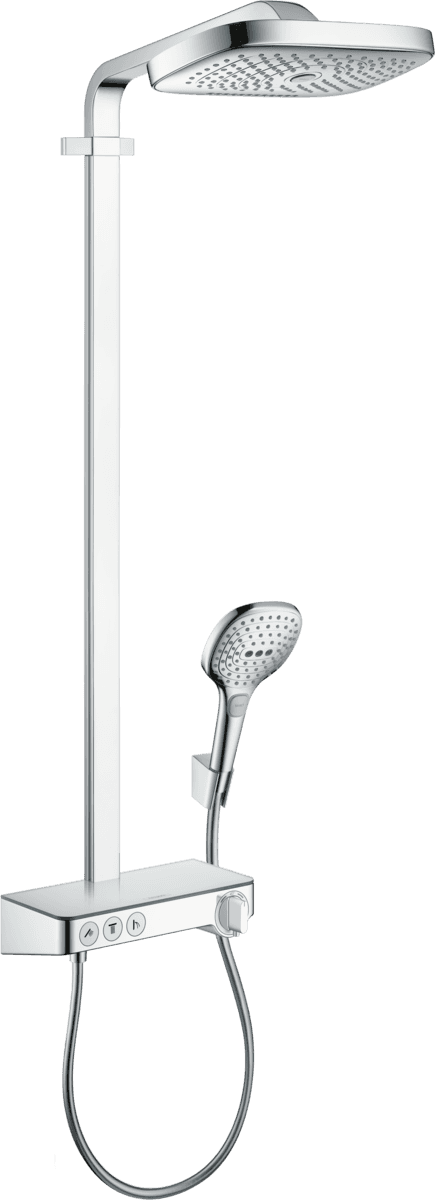 Thermostatische doucheset Raindance Select E 300 chroom met referentie 27127000 van het merk HANSGROHE