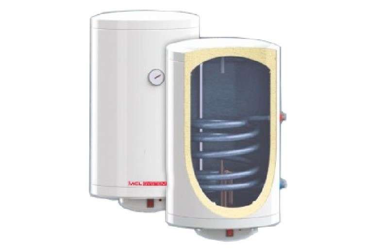 Interacumulator met spiraalvormige spiraalwand, 150 liter, diameter 520mm met referentie 07932 van het merk MECALIA