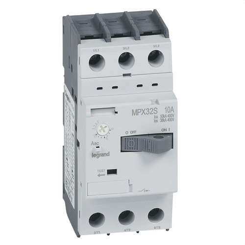 Motorbeveiligingsschakelaar MPX 32S 6-10A met referentie 417310 van het merk LEGRAND