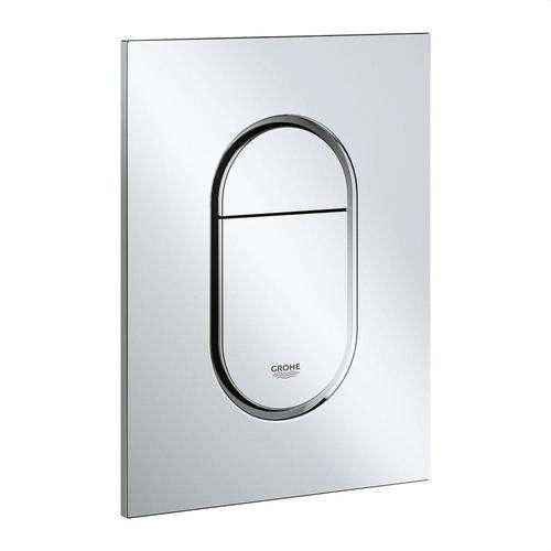 Dubbele spoelknop verkleind Arena Cosmopolitan S Chroom afdekplaat met referentie 37624000 van het merk GROHE