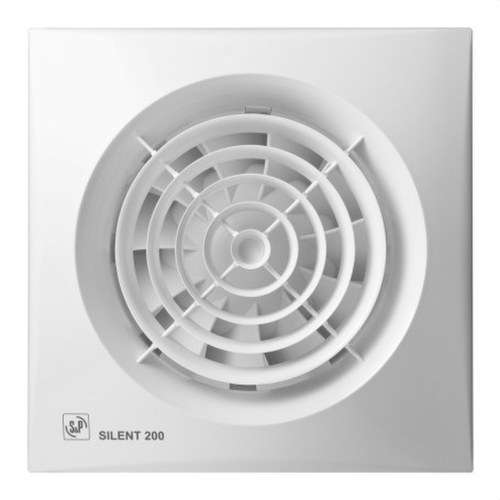 Badkamer afzuiger SILENT-200 CRZ (220-240V 50) RE met referentie 5210425400 van het merk SOLER & PALAU