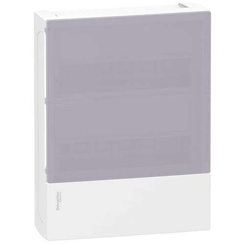 Opbouw verdeelkast MINI PRAGMA 24 modules rookglas deur met referentie MIP10212T van het merk SCHNEIDER ELECTRIC